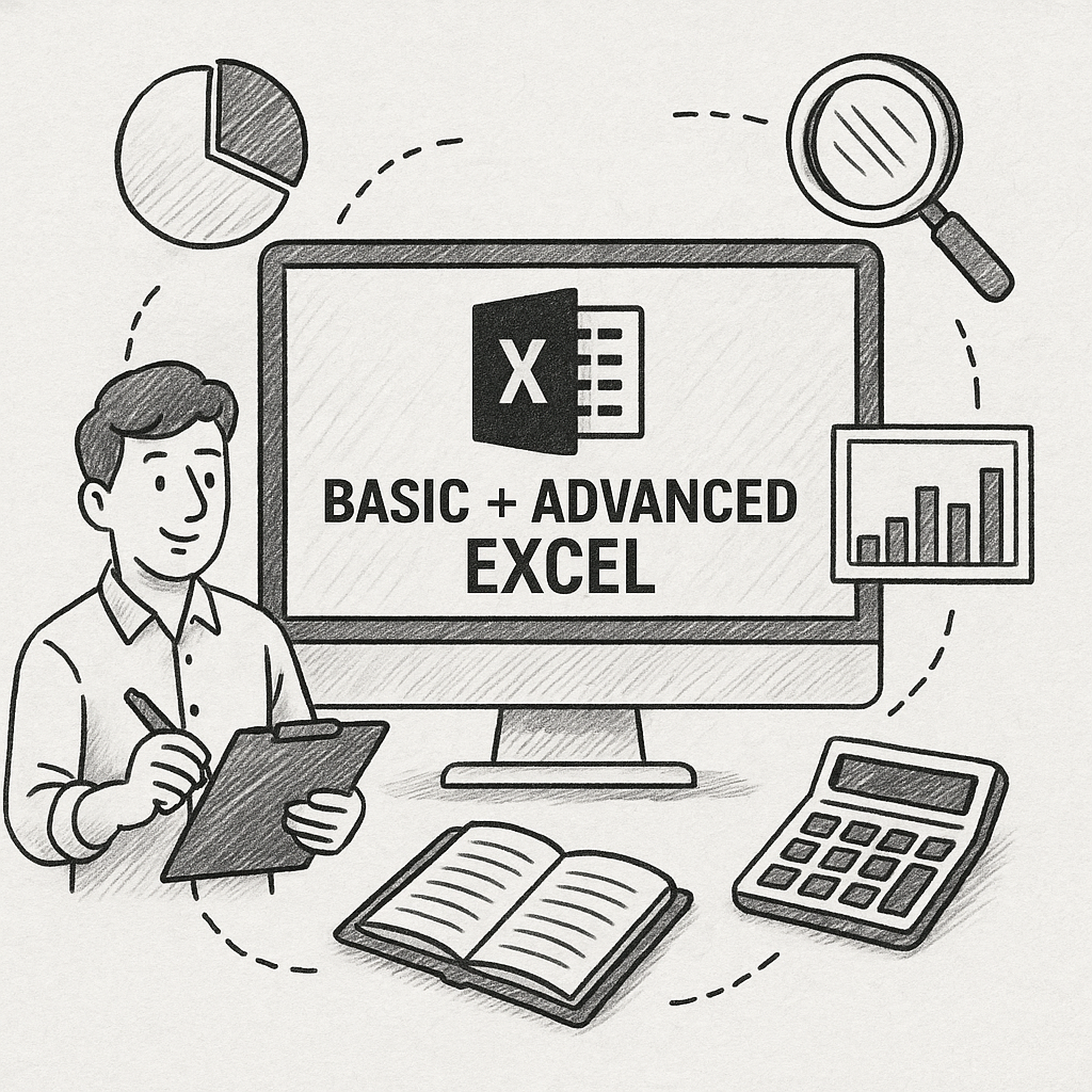 Learn Advanced Excel Training with practical skills, formulas & MIS reports. Best Advanced Excel Training in Hyderabad. Join job-oriented Advanced Excel Training.