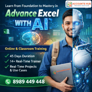 Best Excel with AI course in Ameerpet Hyderabad